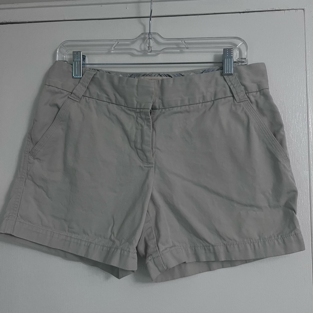 VTG J. Crew Classic Twill Chino Shorts - Size 6
